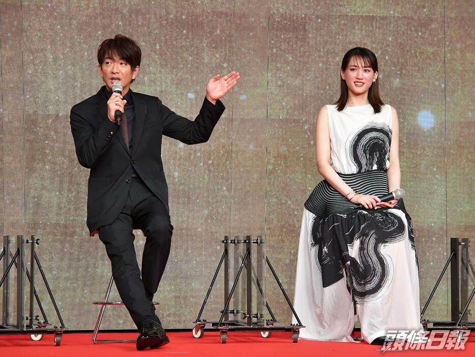 木村表示跟綾瀨遙合作互相信任。